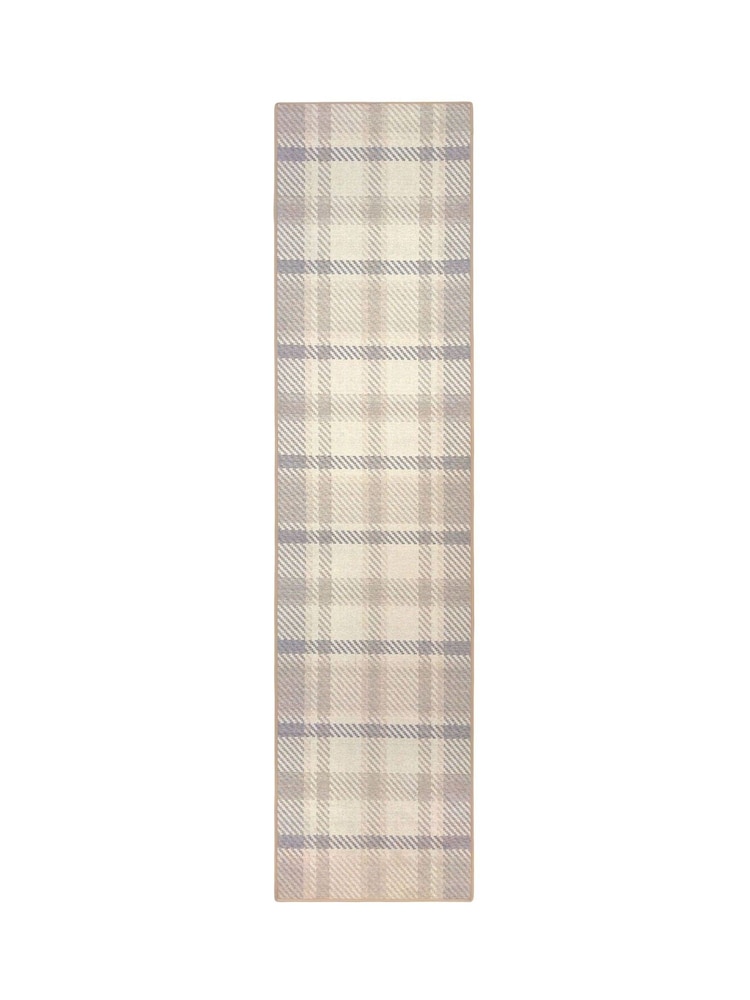 دواسة مدخل بلون محايد Isla Plaid من Hug Rug - صورة 2 من 3