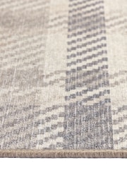 دواسة مدخل بلون محايد Isla Plaid من Hug Rug - صورة 3 من 3