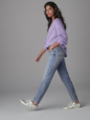 Mid Blue Mom Comfort Stretch Jeans - Image 2 of 7