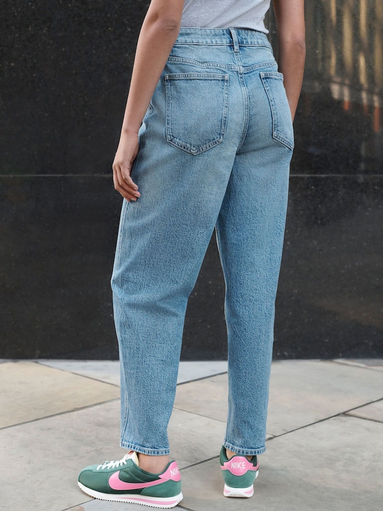 Mittelblau - Authentische Jeans mit Barrel-Hosenbein - Image 2 of 7