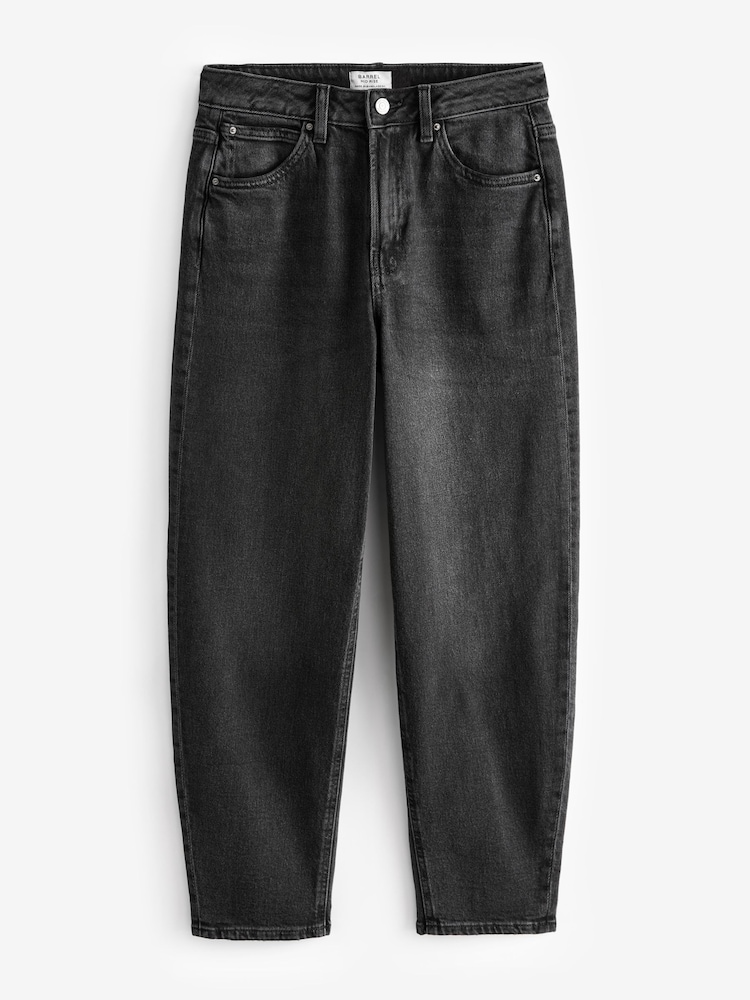 Zwart - Authentic Barrel Jeans - Image 4 of 6