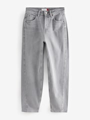 Szary - Authentic Carrot Barrel Jeans - Image 6 of 8