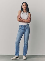 Normaal blauw - Authentieke relaxed skinny jeans - Image 2 of 9