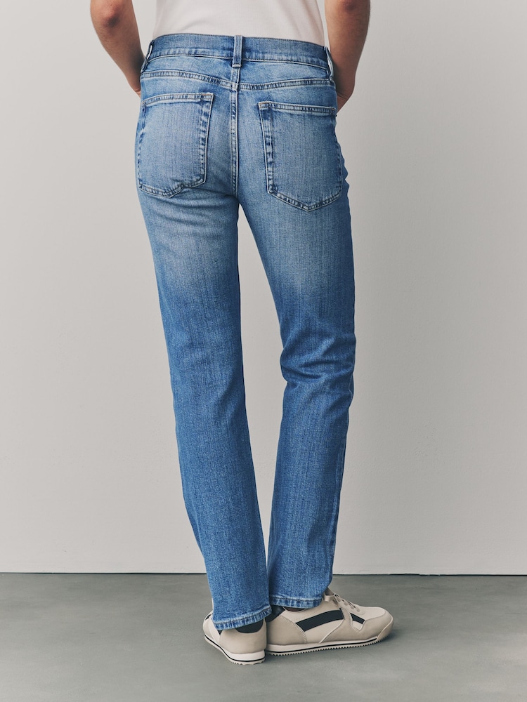 Normaal blauw - Authentieke relaxed skinny jeans - Image 4 of 9