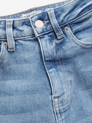 Normaal blauw - Jeans met zandloperpasvorm en wijde pijpen - Image 7 of 9