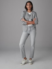 Grey Straight Jeans - Image 1 of 7
