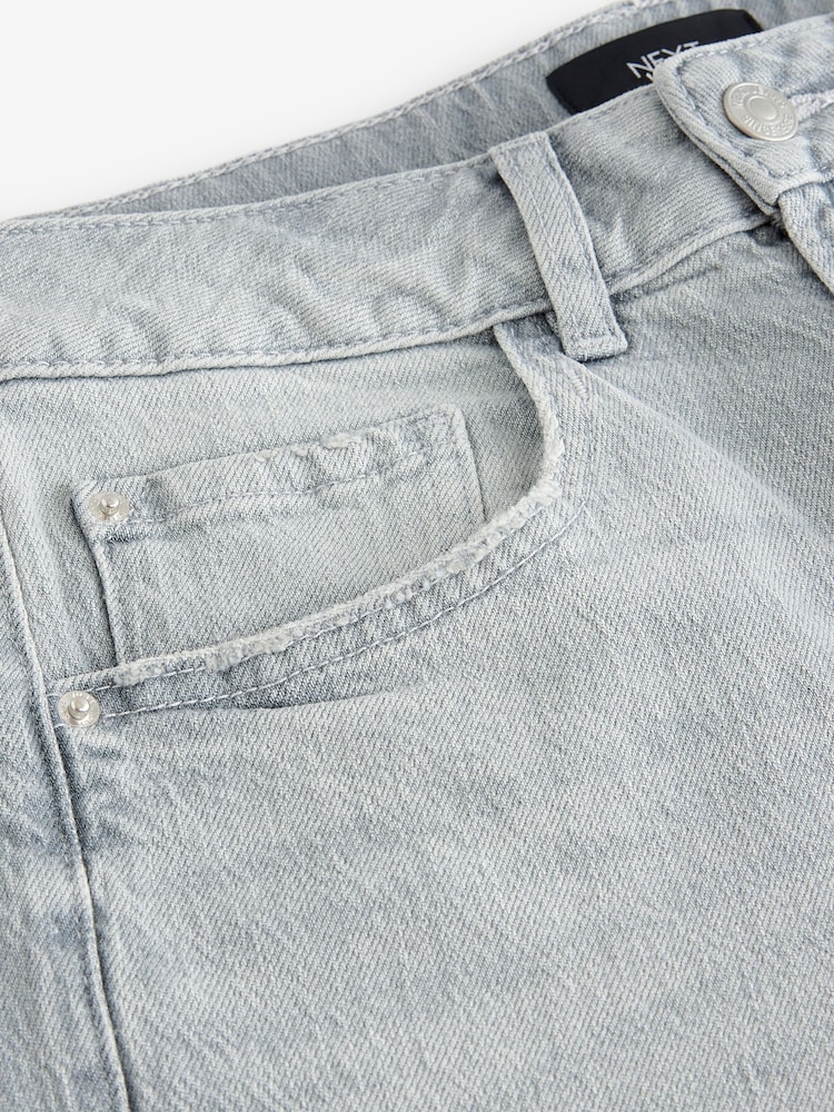 Gris - Jeans droits - Image 6 of 7