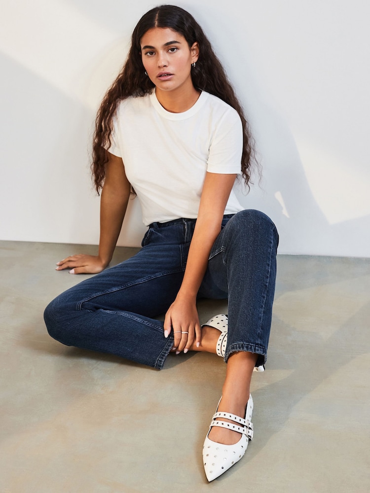 Inky Blue Straight Jeans - Image 2 of 9