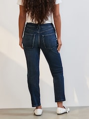 Inky Blue Straight Jeans - Image 4 of 9