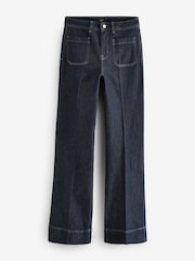 Rinse Patch Pocket Wide Leg Jeans - Image 5 of 6