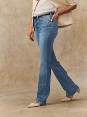 Normaal blauw - Authentieke jeans met bootcut - Image 4 of 8