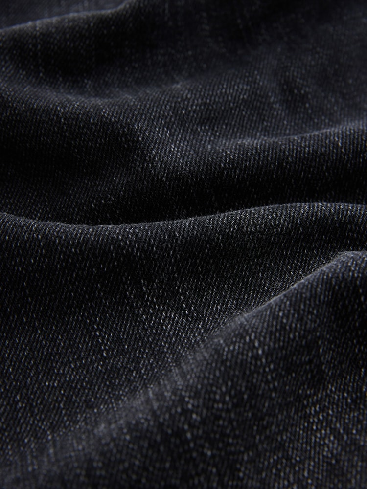 Noir - Ample Ample 100% Coton Jeans - Image 8 of 8