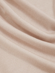 Reiss Sand Oe Sussex Wool-Blend Crew-Neck Jumper - Image 5 of 5