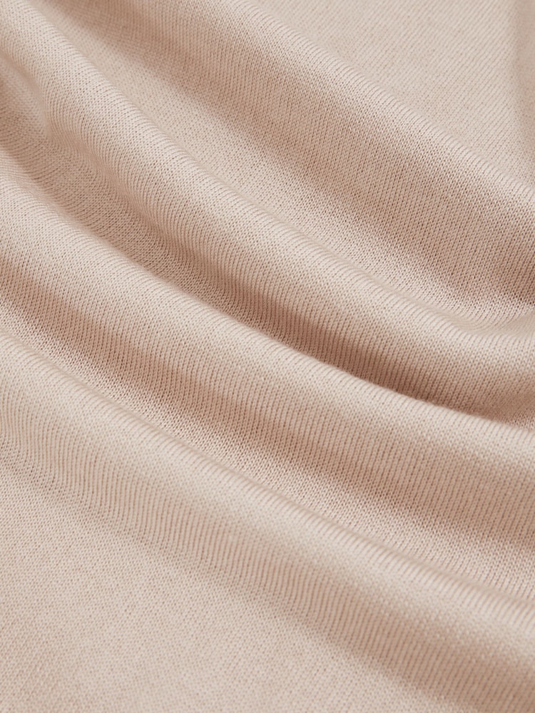 Reiss Sand Oe Sussex Wool-Blend Crew-Neck Jumper - Image 5 of 5