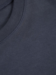 Reiss Navy Tate Oversized Garment Dye T-Shirt - Image 5 of 5