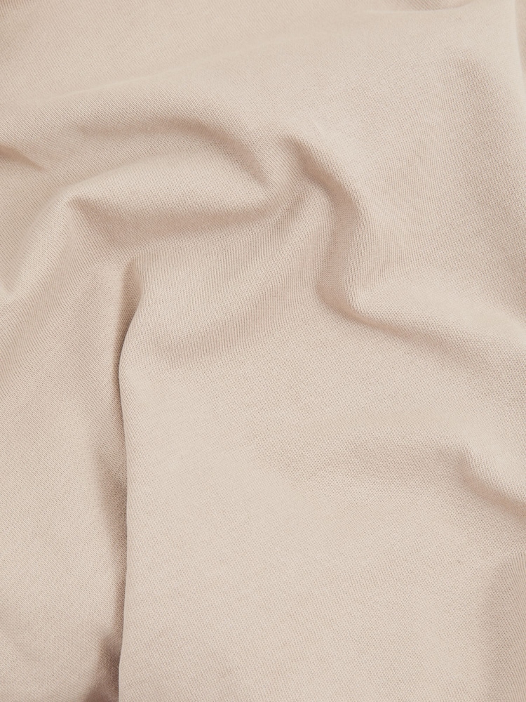 Reiss Cement Tate Oversized Garment Dye T-Shirt - Image 5 of 5