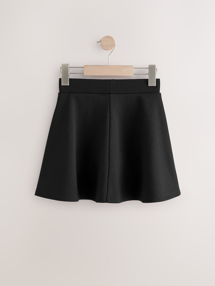 Buy Black Pack Pull On Skort with Jersey Stretch (3-17yrs) from