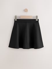 Black Pull On Skort 2 Pack With Jersey Stretch (3-17yrs) - Image 4 of 6