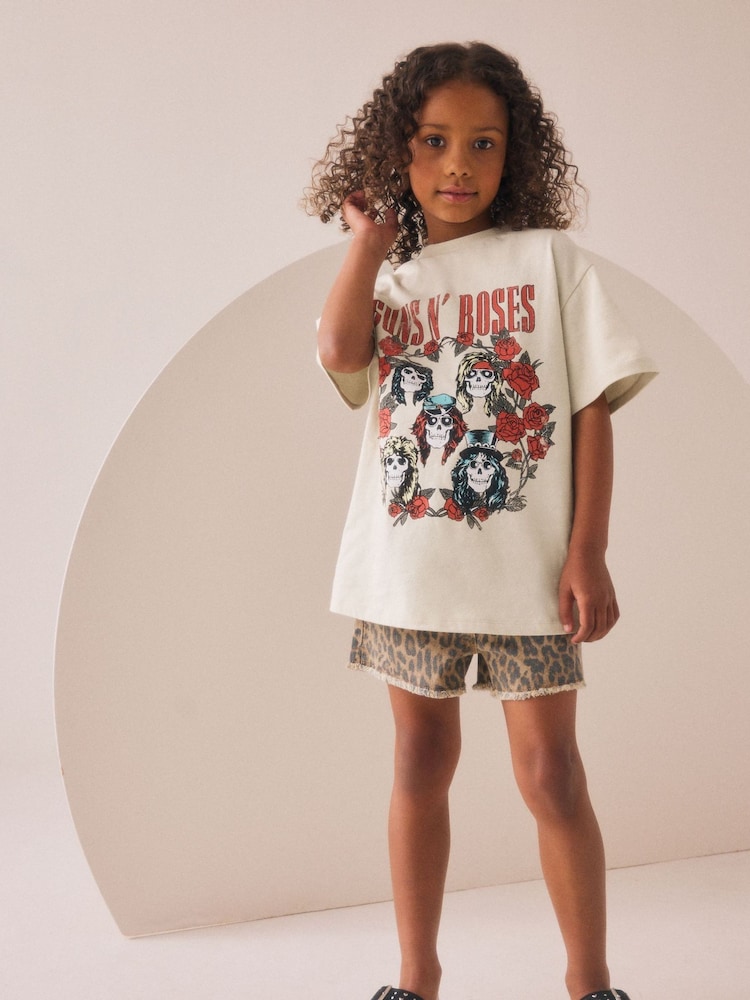 Creme - Lizenziertes T-Shirt der Band Guns N' Roses (3–16 J.) - Bild 2 von 8 Creme - Lizenziertes T-Shirt der Band Guns N' Roses (3–16 J.) - Bild 2 von 8