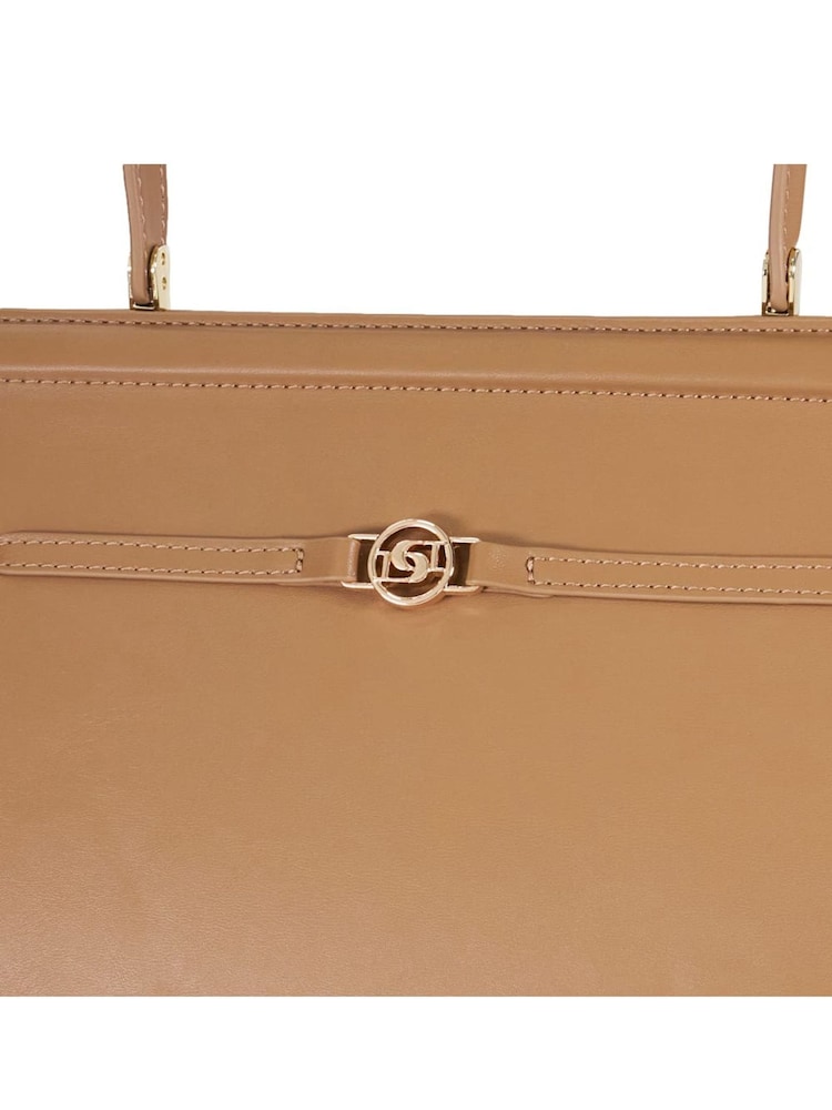 Dune London Brown Dante L Large Top Handle Lady Bag - Image 4 of 5