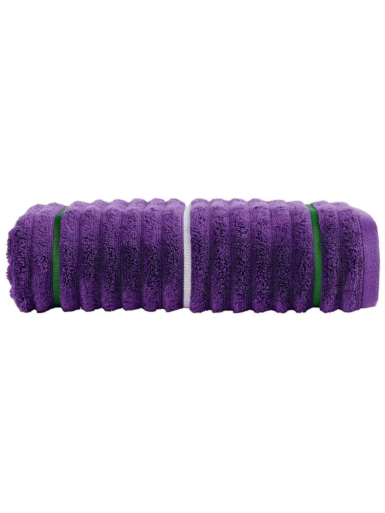 Christy Purple Wimbledon Ace 100% Cotton Bath Towel - Image 2 of 4