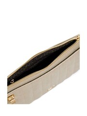 Dune London Gold Starlette Quilted Wristlet Pouch - Image 2 of 5