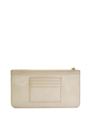 Dune London Gold Starlette Quilted Wristlet Pouch - Image 3 of 5