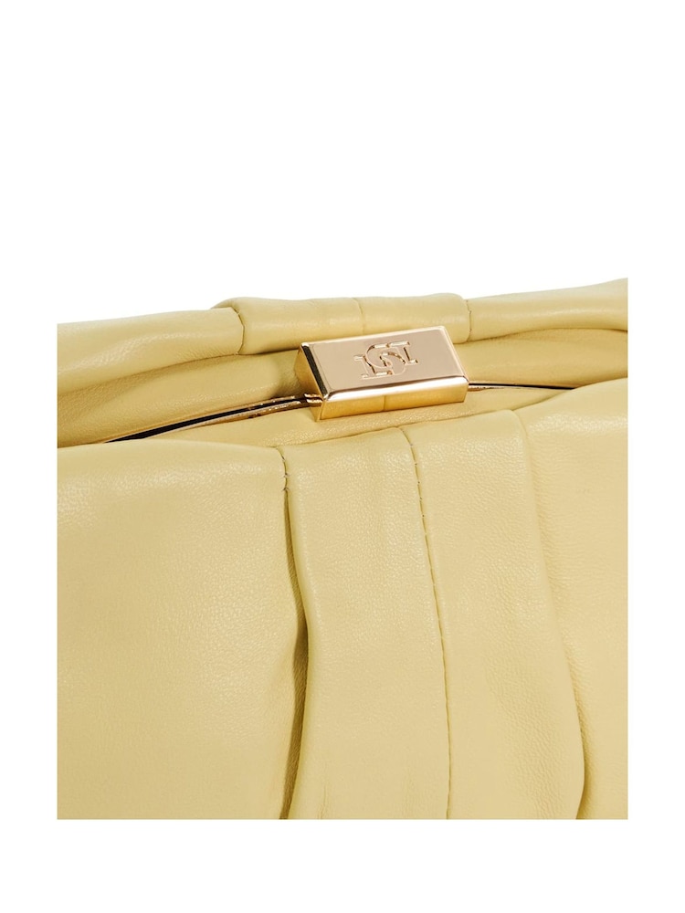 Gelb - Dune London Drapery Voluminous Clutch Bag - Bild 5 von 5 Gelb - Dune London Drapery Voluminous Clutch Bag - Bild 5 von 5