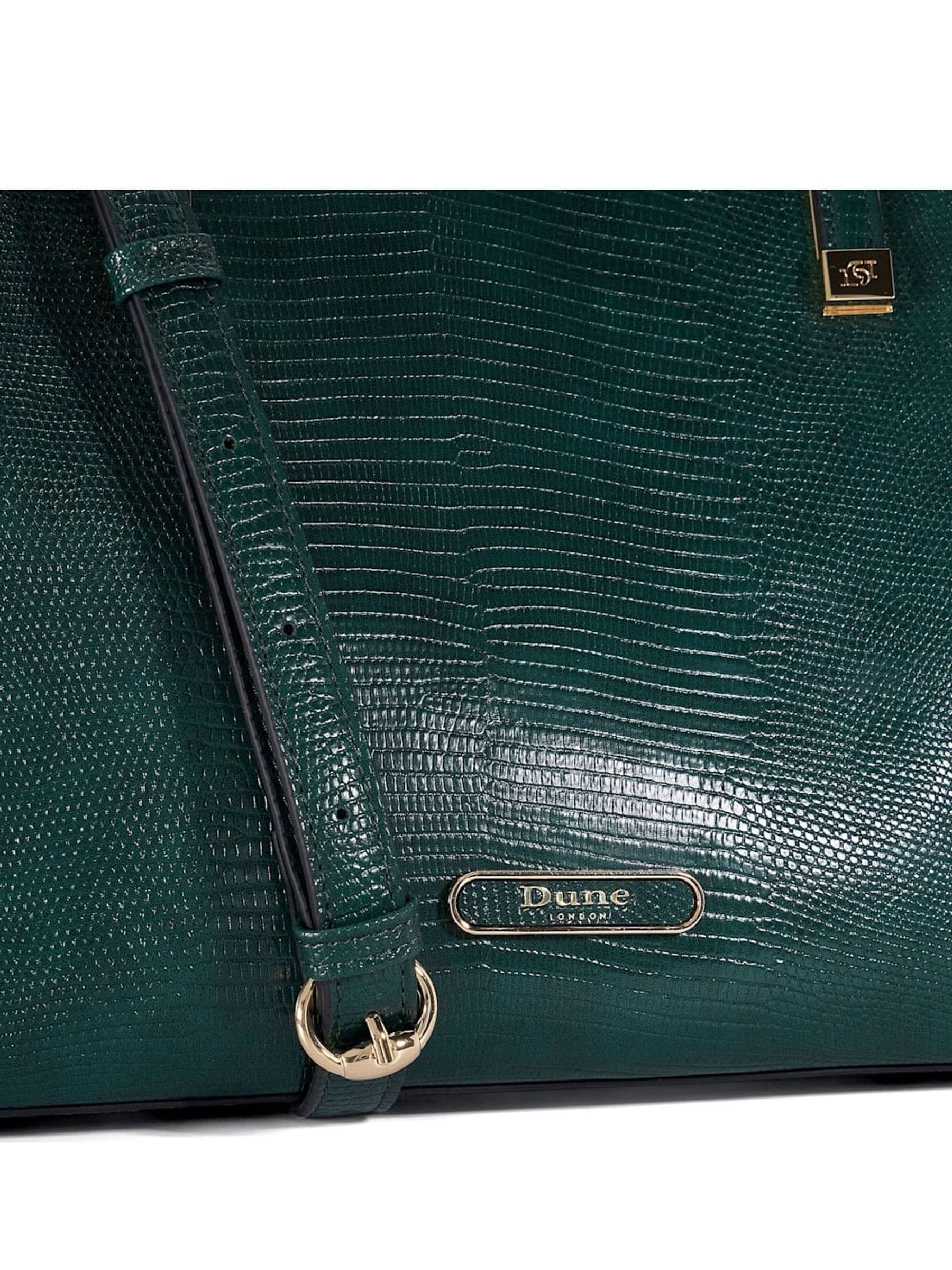 Buy Dune London Green Dorry Large Unlined Tote Bag from Next