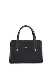 Dune London Animal Print Dinkydenbeigh Mini Branded Handle Tote Bag - Image 2 of 5