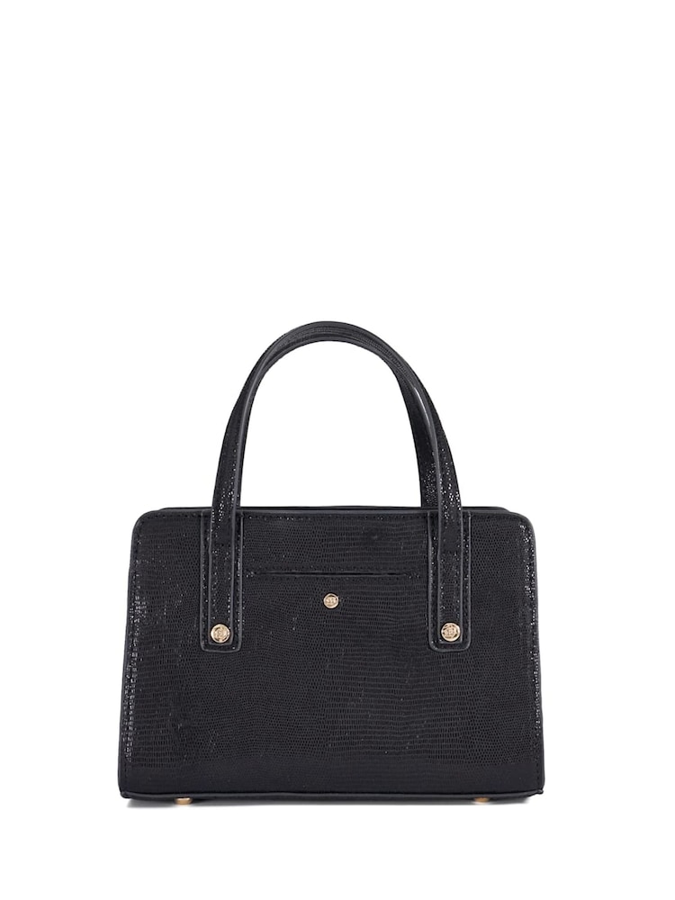 Dune London Animal Print Dinkydenbeigh Mini Branded Handle Tote Bag - Image 2 of 5