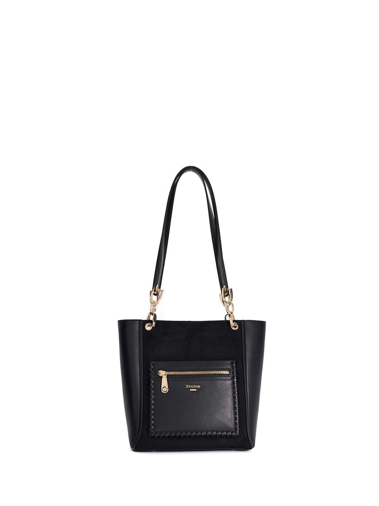 Dune London Black Duckie Medium Bucket Bag - Image 2 of 5