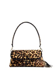Dune London Animal Chelsea Pillow Leather Shoulder Bag - Image 1 of 5