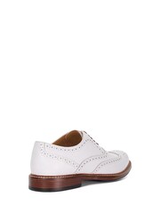 Dune London White Solihull Oxford Brogues - Image 3 of 6