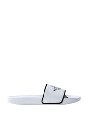 The North Face White with black Print Mens Base Camp III Slides - Image 3 of 8