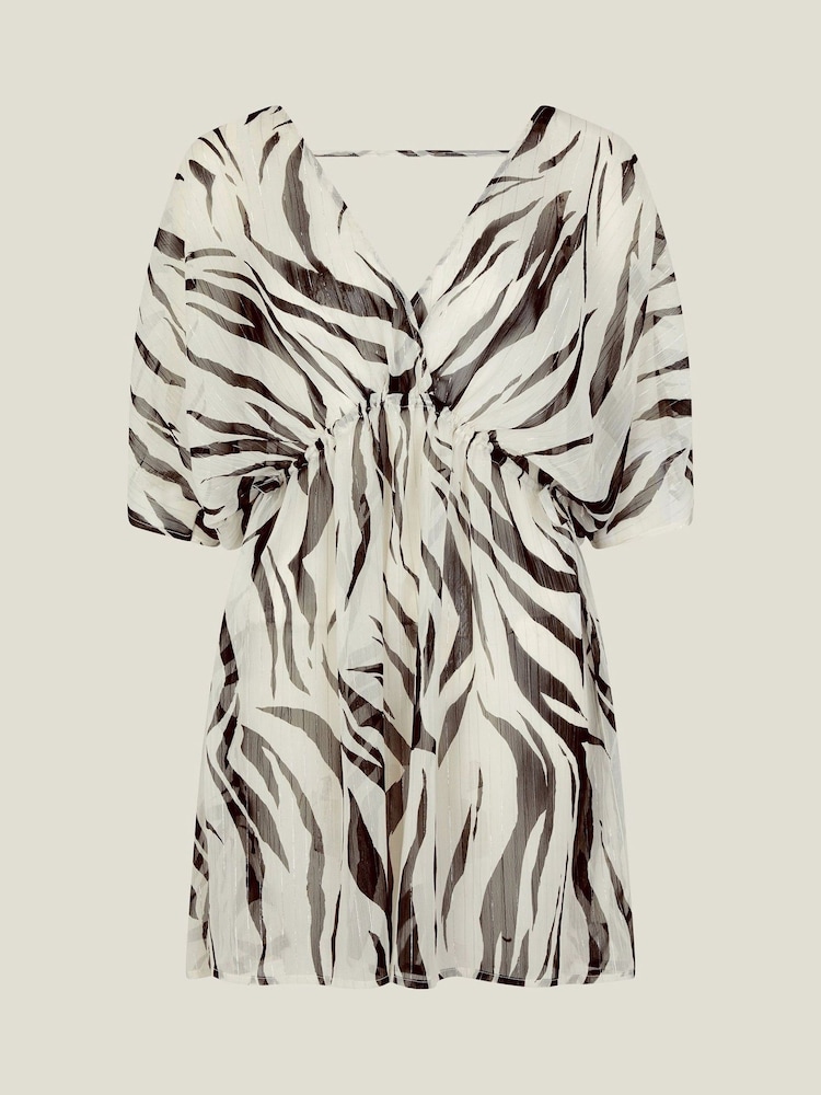 Accessorize – Kaftan mit Zebramuster - Bild 4 von 4 Accessorize – Kaftan mit Zebramuster - Bild 4 von 4