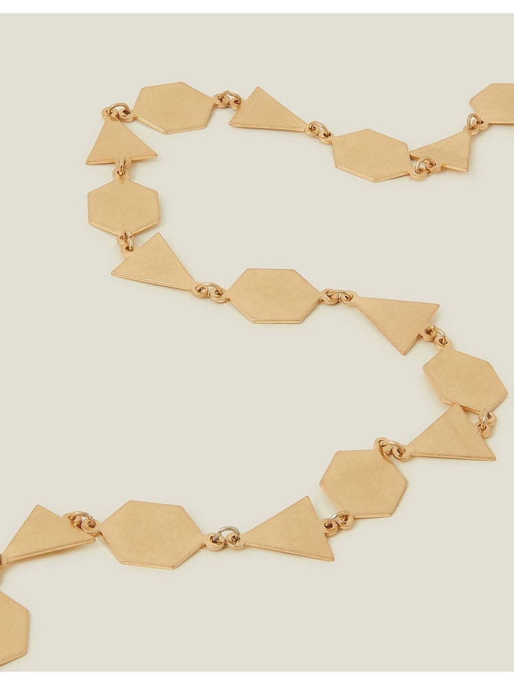 Ogrlica z geometrijskimi oblikami Accessorize Tone - Slika 3 iz 3