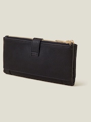 Accessorize Black Push Lock Wallet - Image 2 of 4