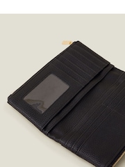 Accessorize Black Push Lock Wallet - Image 3 of 4