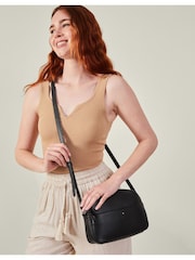 Accessorize Black Push Lock Wallet - Image 4 of 4