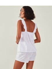 Accessorize Пижамный комплект из бродери 100% хлопка - Image 3 of 4