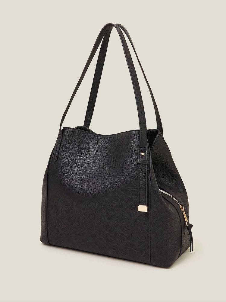 Accessorize Black Bucket Shoulder Bag - Image 2 of 2