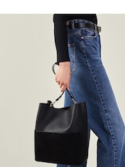 Accessorize Black Bucket Shoulder Bag - Image 4 of 4