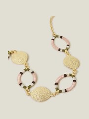 قلادة ملفوفة بخيط مخطط من Accessorize - صورة 1 من 3