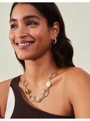 قلادة ملفوفة بخيط مخطط من Accessorize - صورة 3 من 3
