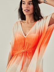 Accessorize Orange Ombre Kaftan - Image 3 of 4