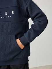 Baker by Ted Baker Textured 100% Cotton Hoodie - Image 5 of 8