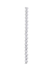 The Diamond Store Silver Tone 0.19ct Diamond And Silver Twist Bracelet - Image 3 of 4