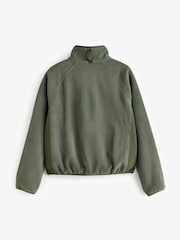 Athleta Green Overlook Microfleece Jumper Fleece - Image 2 of 4