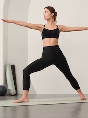 Athleta Black Vital Mesh Bra - Image 1 of 3